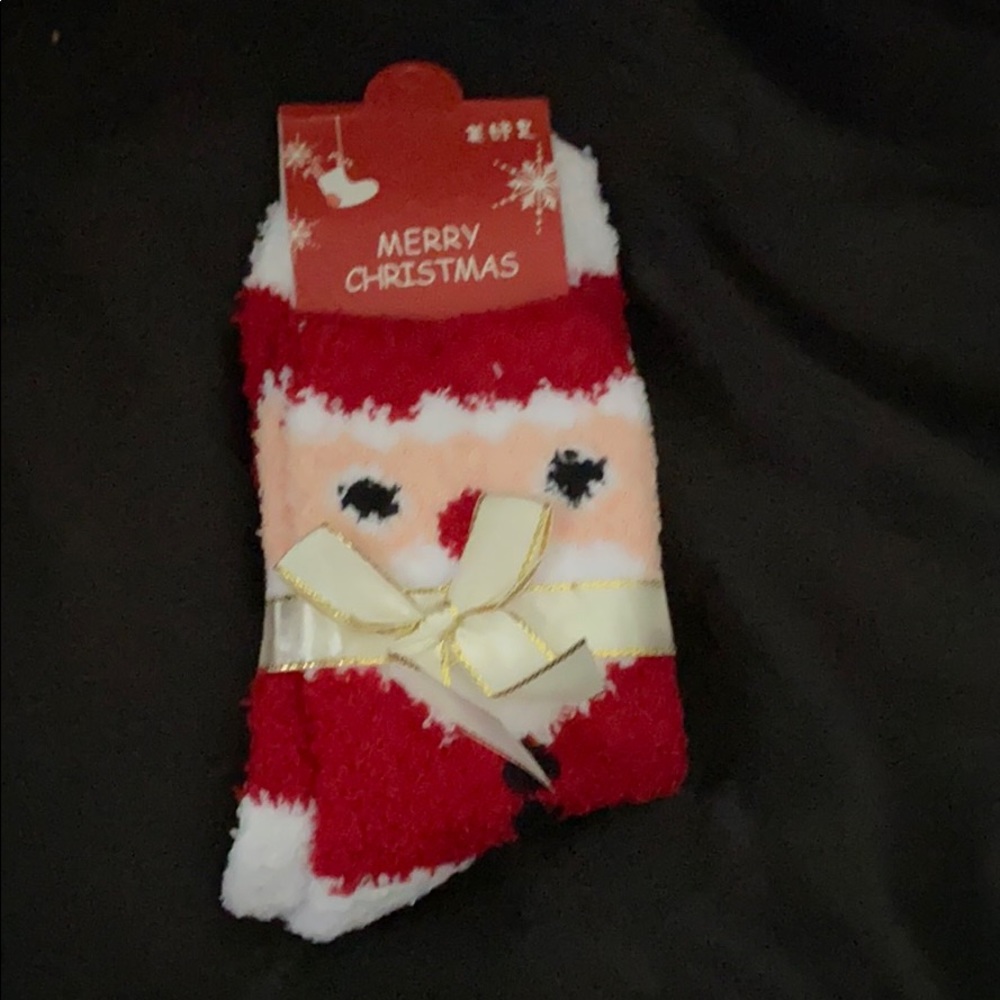 Christmas Fuzzy socks